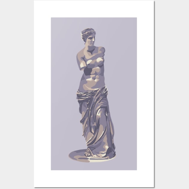 Cool Venus de Milo Wall Art by Slightly Unhinged